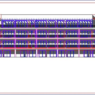 Edificio de viviendas 9, playa de Oliva.