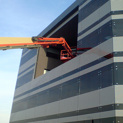 Detalle de muro cortina