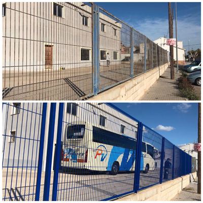 Pintado de valla exterior