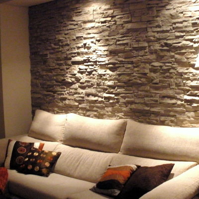 Pared de ladrillo visto