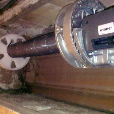 Eje completo con motor.