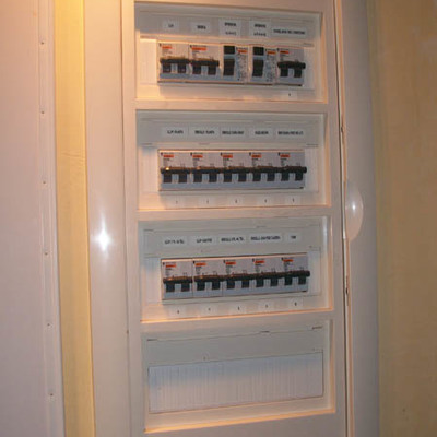 Cuadro eléctrico de un piso