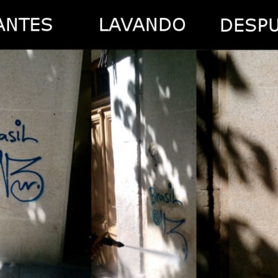 Eliminacion de grafitti