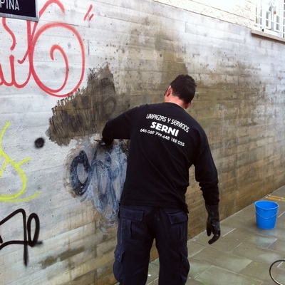 Eliminaciòn  de graffitis