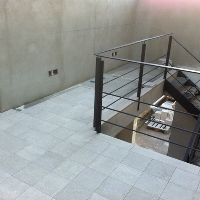 Embaldosado de marmol envejecido antideslizante