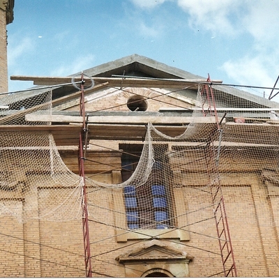 En construcción de aleros nuevos