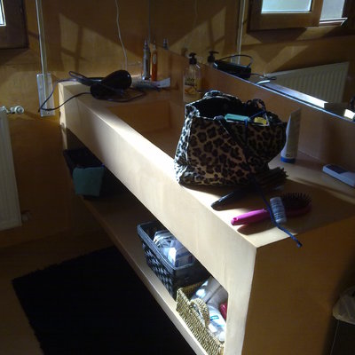 Encimera de Microcemento en Galapagar