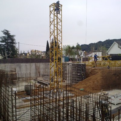 ENCOFRADO DE UNA VIVIENDA