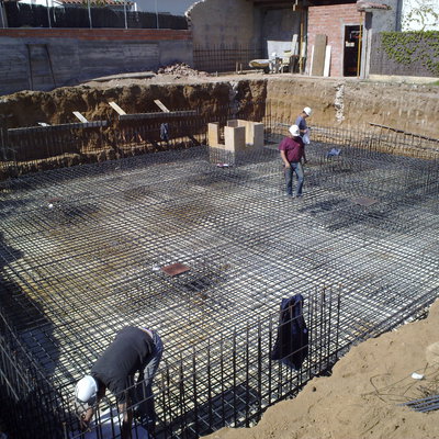 ENCOFRADO DE UNA VIVIENDA