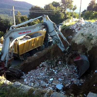 Enderroc , reforma y ampliación