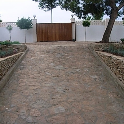 entrada del garaje