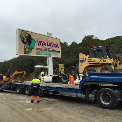 Asfaltado en Lloret de Mar