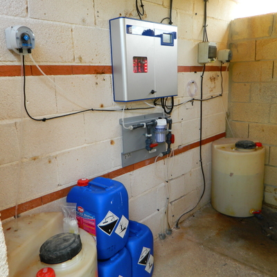 Equipo de Control y Dosificacion de Producto Quimico.