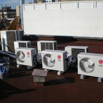 Instalación de aire acondicionado 