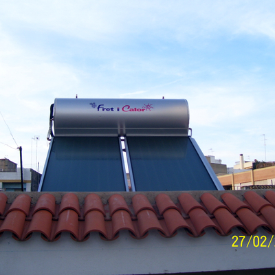 Equipos solares compactos para ACS