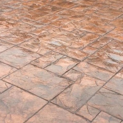 Instalación de hormigón impreso