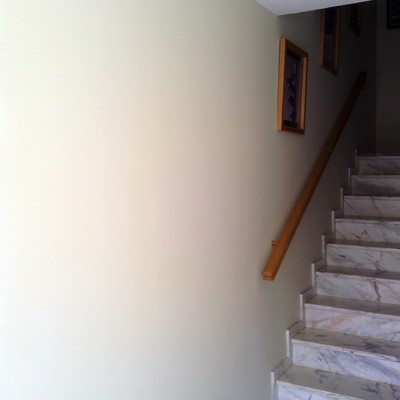 escalera de entrada chalet 