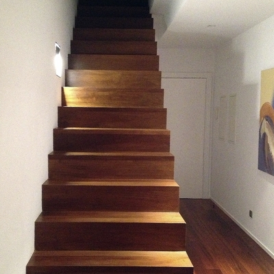 Escalera madera