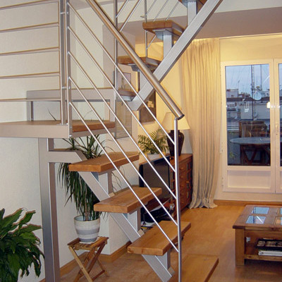 Escalera en duplex