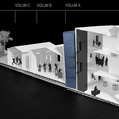 Antigua Escuela de Sarria de Ter - Edificio de Rafael Masó