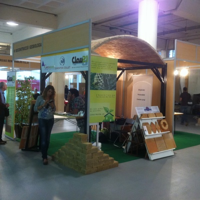 Estand a la Fira Ecoviure de Manresa