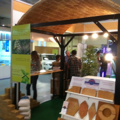 Estand a la Fira Ecoviure de Manresa