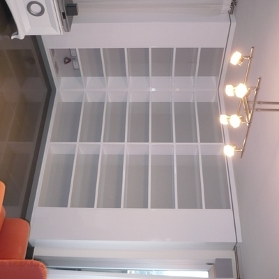 ESTANTERIA LACADA BLANCA