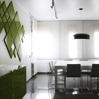 Estar-Comedor Verde Chocolate