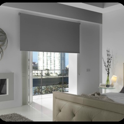 Estor enrollable opaco