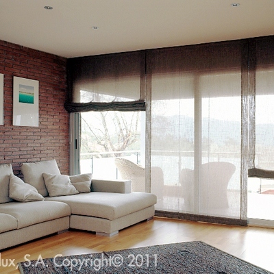 Estores Plegables de Tela