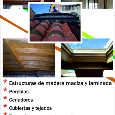 Estructura de madera laminada