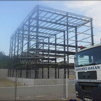 Estructura para nave industrial