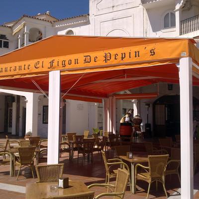 Estructura toldos Benalmádena