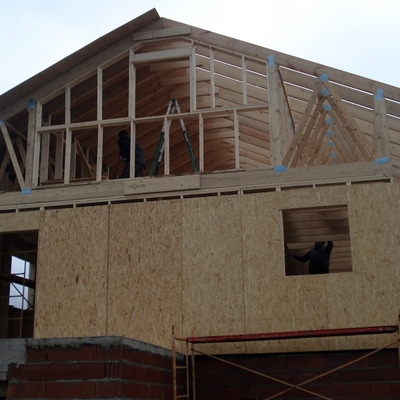 Estructuras de madera para viviendas