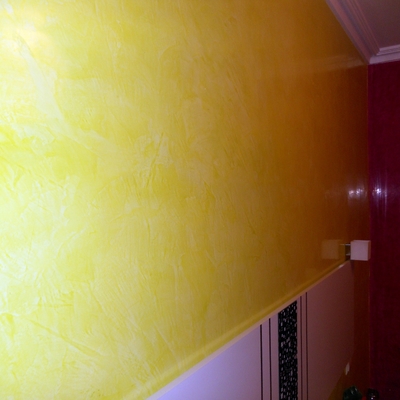 estuco veneciano a llana