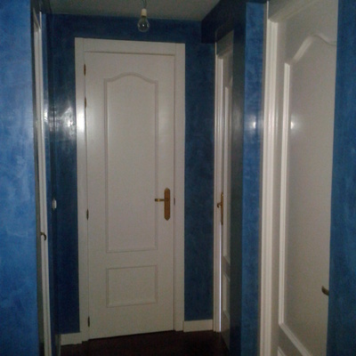 Estuco veneciano IGAN y lacado de puertas