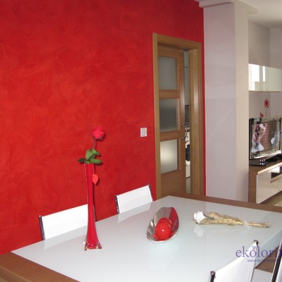 Estuco Veneciano Rojo