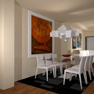 Estudios y diseños en 3D con fotorrealismo.