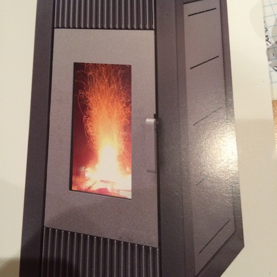 Estufa de pellets aire