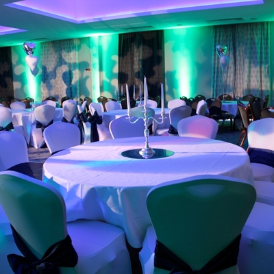 Eventos, cenas de gala, iluminación led