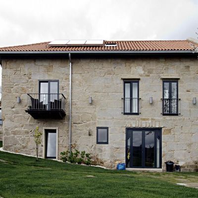 Exterior de la vivienda desde el jardín