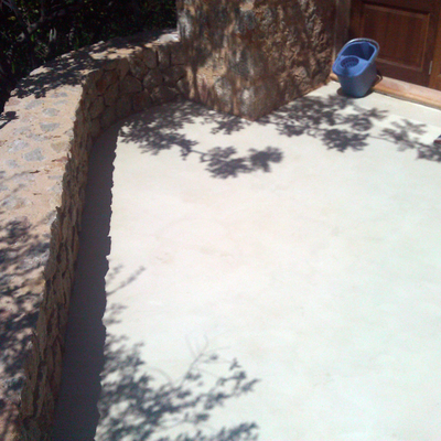 exteriores  despues  de aplicar micro cemento