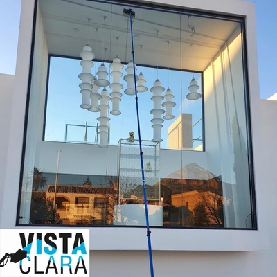 Limpieza de escaparates