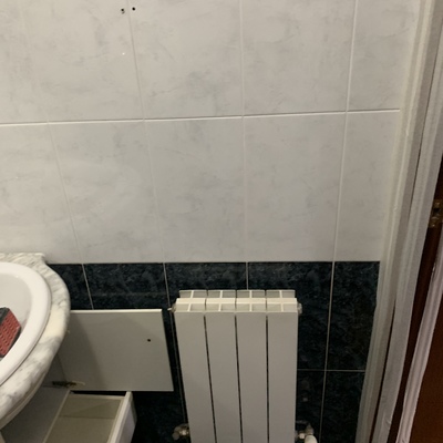 Radiador antes de la reforma