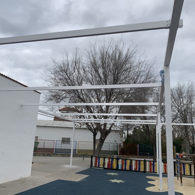 Estructura de aluminio 110 x 110