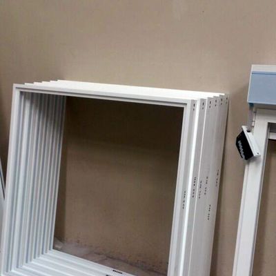 Fabricacion en serie de marcos para ventanas correderas
