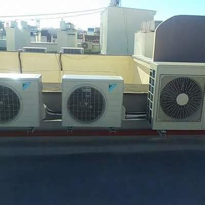 Montaje de varias máquinas daikin