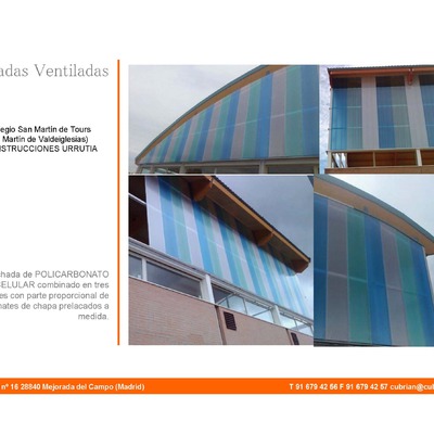 Fachada de Policarbonato
