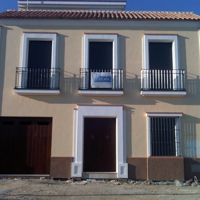 Fachada de vivienda.