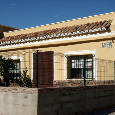 FACHADA FRONTAL CASA DE CAMPO